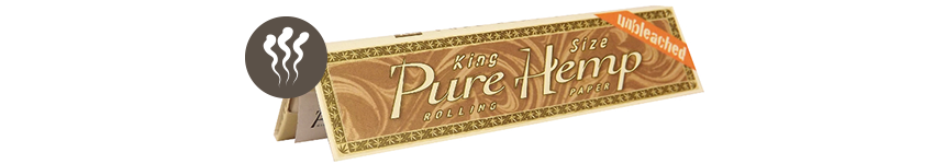 BLÄTTCHEN PURE HEMP UNBLEACHED KING SIZE